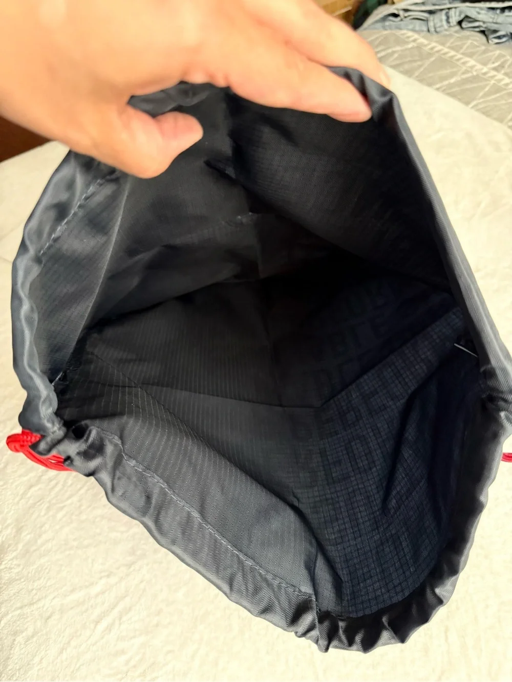 New Prada x North Sails 36th America's Cup Drawstring Travel Bag